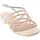 Zapatos Mujer Sandalias Exé Shoes Sandalo Donna Nudo Amelia-457 Rosa