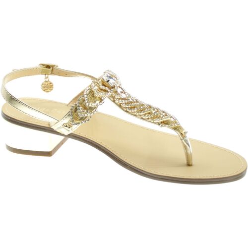 Zapatos Mujer Chanclas Gold&gold Infradito Donna Oro Gl512 Oro