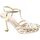 Zapatos Mujer Sandalias Nacree NacrÈe Sandalo Donna Platino Oliv005 Oro
