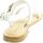 Zapatos Mujer Sandalias Cuoieria Italiana Sandalo Donna Bianco 1860 Blanco