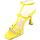 Zapatos Mujer Sandalias Lorenzo Mari Sandalo Donna Giallo Mirta/23 Amarillo