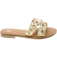 Zapatos Mujer Sandalias Gold&gold Mules Donna Bianco Gc678 Blanco