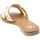 Zapatos Mujer Sandalias Gold&gold Mules Donna Bianco Gc678 Blanco