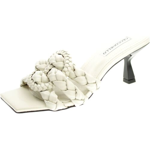 Zapatos Mujer Sandalias Cecconello Mules Donna Ghiaccio 1773005-2 