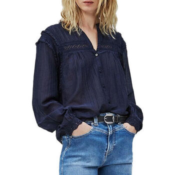 textil Mujer Camisas Pepe jeans - albertina_pl303938 Azul