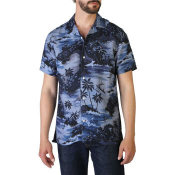 textil Hombre Camisas manga larga Tommy Hilfiger - mw0mw17567 Azul