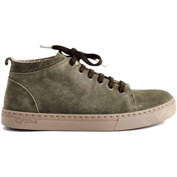 Zapatos Hombre Botas de caña baja Natural World 6721 Verde