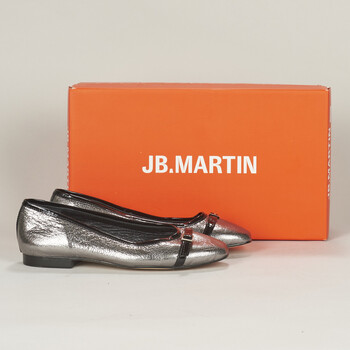 Zapatos Mujer Bailarinas-manoletinas JB Martin VELINA Metal / Plateado