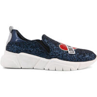 Zapatos Mujer Deportivas Moda Love Moschino ja15083g16ig-0750 blue Azul