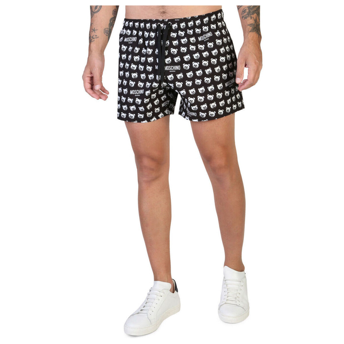 textil Hombre Shorts / Bermudas Moschino A4235-9306 A1555 Black Negro