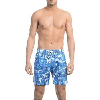 textil Hombre Shorts / Bermudas Bikkembergs - bkk1mbm05 Azul