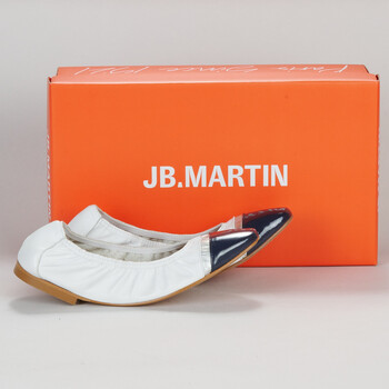 Zapatos Mujer Bailarinas-manoletinas JB Martin SOIREE Blanco