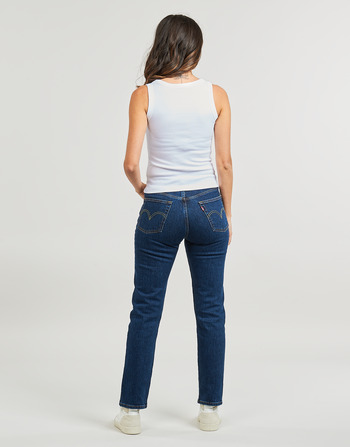 Calvin Klein Jeans WOVEN LABEL RIB TANK TOP Blanco