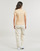 textil Mujer Camisetas manga corta Calvin Klein Jeans WOVEN LABEL RIB REGULAR TEE Beige