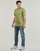 textil Hombre Camisetas manga corta Calvin Klein Jeans LOGO REPEAT TEE Kaki