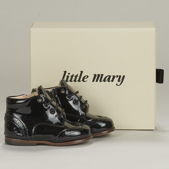 Zapatos Niña Botas de caña baja Little Mary EMMY Negro