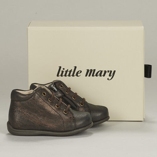 Zapatos Niños Botas de caña baja Little Mary IRIS Marrón