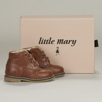 Zapatos Niños Botas de caña baja Little Mary JANIE Marrón