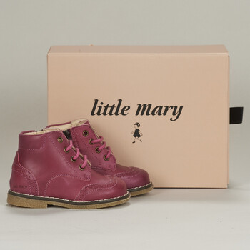 Zapatos Niños Botas de caña baja Little Mary JANIE Rosa