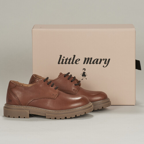 Zapatos Niña Derbie Little Mary MYA Marrón