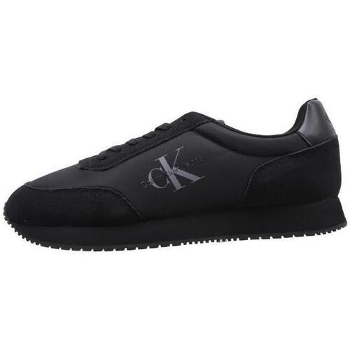 Zapatos Hombre Zapatillas bajas Calvin Klein Jeans RETRO RUNNER SU-NY MONO Negro