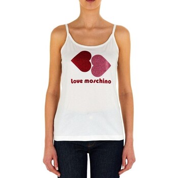 textil Mujer Tops y Camisetas Love Moschino  Blanco