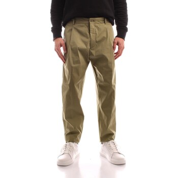 textil Hombre Pantalón de traje Calvin Klein Jeans K10K108950 Verde