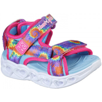 Zapatos Niña Sandalias Skechers Heart lights sandals-color gr Multicolor