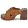 Zapatos Mujer Zuecos (Mules) Les Petites Bombes IOLA Cognac