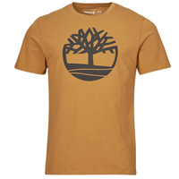 textil Hombre Camisetas manga corta Timberland Tree Logo Short Sleeve Tee Amarillo