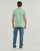textil Hombre Camisetas manga corta Timberland Linear Logo Short Sleeve Tee Gris / Verde