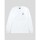 textil Hombre Camisetas manga corta Huf CAMISETA  SET TRIPLE TRIANGLE L/S TEE  WHITE Blanco