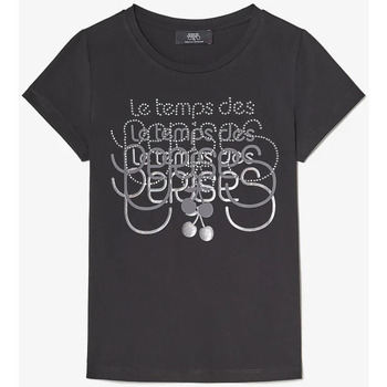 textil Niña Tops y Camisetas Le Temps des Cerises Camiseta CORINAGI Negro