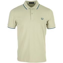 textil Hombre Tops y Camisetas Fred Perry Twin Tipped Shirt Gris