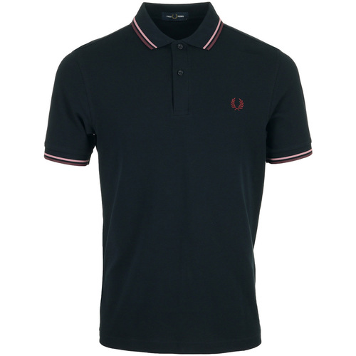 textil Hombre Tops y Camisetas Fred Perry Twinig Tipped Azul