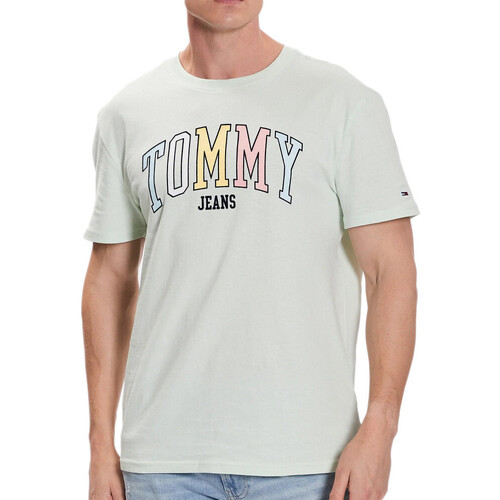 textil Hombre Tops y Camisetas Tommy Hilfiger  Verde