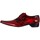Zapatos Hombre Derbie Jeffery-West Zapatos Derby De Cuero Rojo