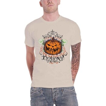 textil Camisetas manga larga Nightmare Before Christmas All Hail the Pumpkin King Beige