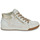 Zapatos Mujer Zapatillas altas Ara ROM-ST-HIGH-SOFT Blanco / Oro