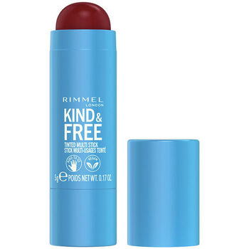 Belleza Mujer Colorete & polvos Rimmel London Kind & Free Tinted Multi Stick 005-berry Sweet 5 Gr 