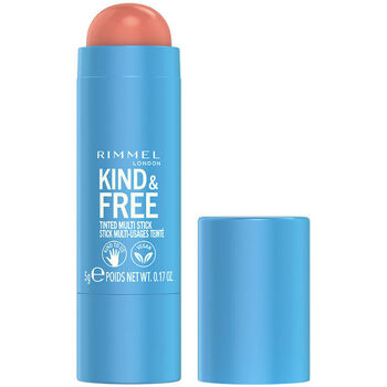 Belleza Colorete & polvos Rimmel London Kind & Free Tinted Multi Stick 002-peachy Cheeks 5 Gr 