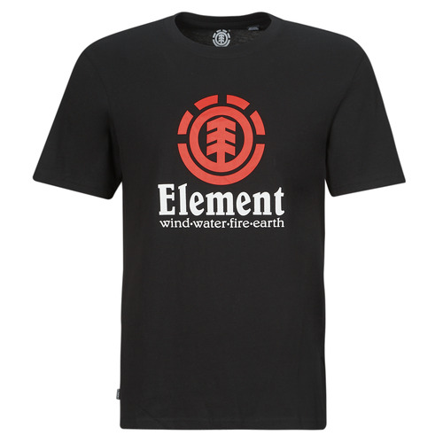 textil Hombre Camisetas manga corta Element VERTICAL SS Negro