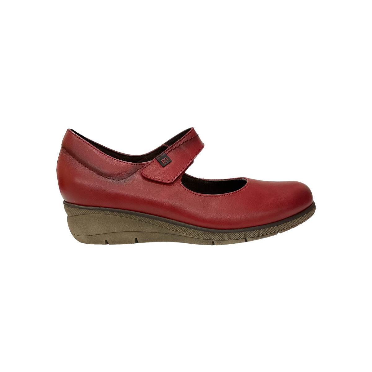 Zapatos Mujer Bailarinas-manoletinas Pepe Menargues 20656 Rojo