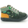 Zapatos Niño Botas de caña baja Kickers Kickbonzip Verde