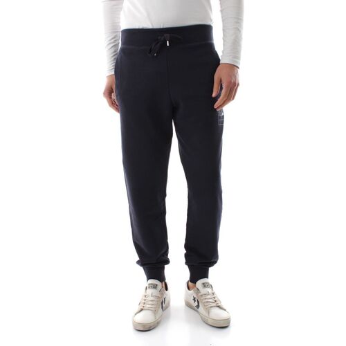 textil Hombre Pantalones Converse 10021333 FLEECE PANT-A01 OBSIDIAN Azul