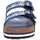 Zapatos Hombre Sandalias Napapijri Footwear NA4ETH LEATHER SANDAL-176 BLUE MARINE Azul