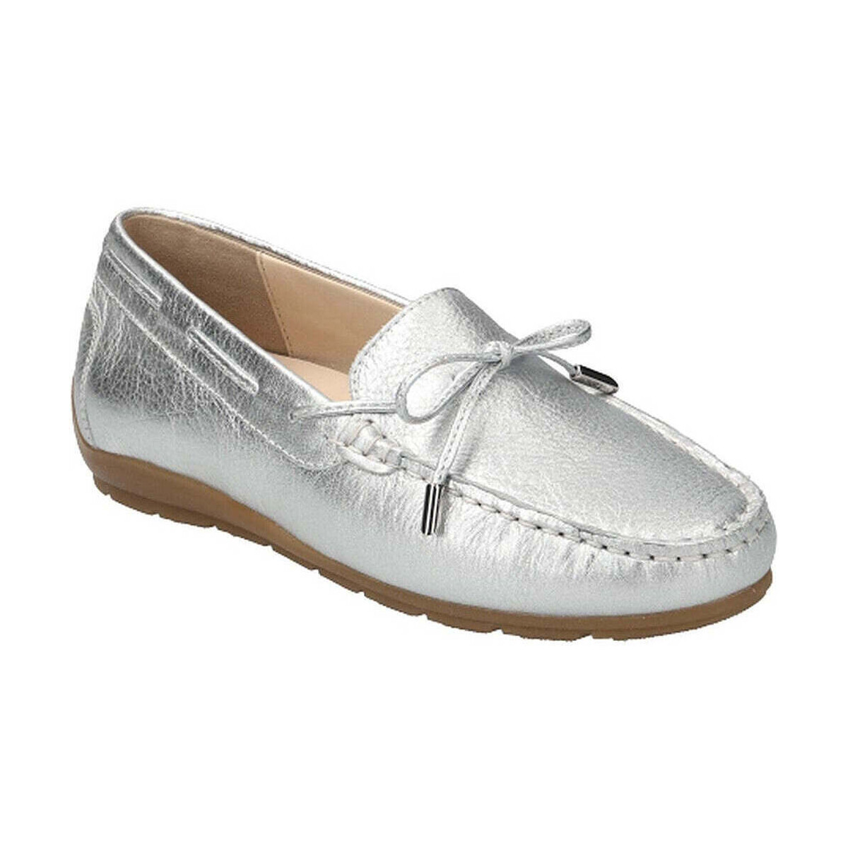 Zapatos Mujer Slip on Ara Alabama Plata