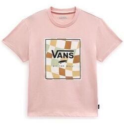 textil Niña Tops y Camisetas Vans VN000795BQL1 CREW VAXY-ROSES Rosa