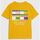 textil Niño Tops y Camisetas Tommy Hilfiger KB0KB08328 FLAG TEE-KEM COLLEGE GOLD Amarillo