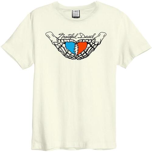 textil Camisetas manga larga Amplified Heart Shaped Blanco